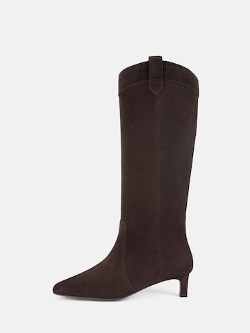 Boots 'THE RIGHT TO BE FREE' L37 HANDMADE SHOES en marron : devant