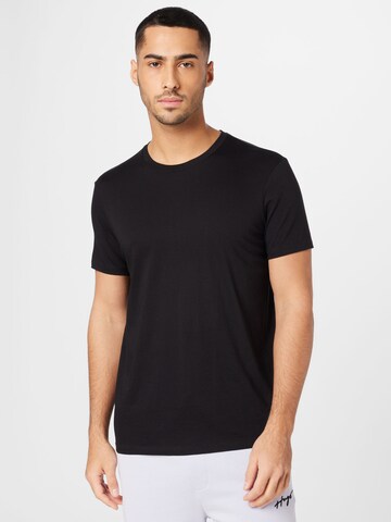 ARMANI EXCHANGE - Camiseta en negro: frente