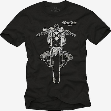 MAKAYA Shirt in Black: front