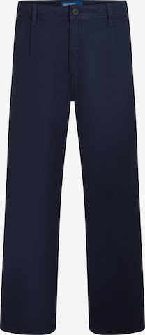 mėlyna KARL LAGERFELD JEANS Standartinis Klostuotos kelnės: priekis