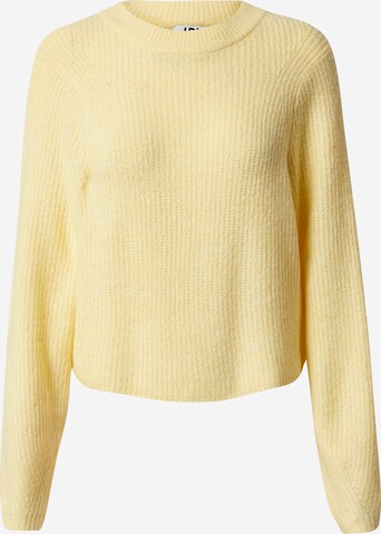 JDY Sweater 'KAYSA' in Yellow: front