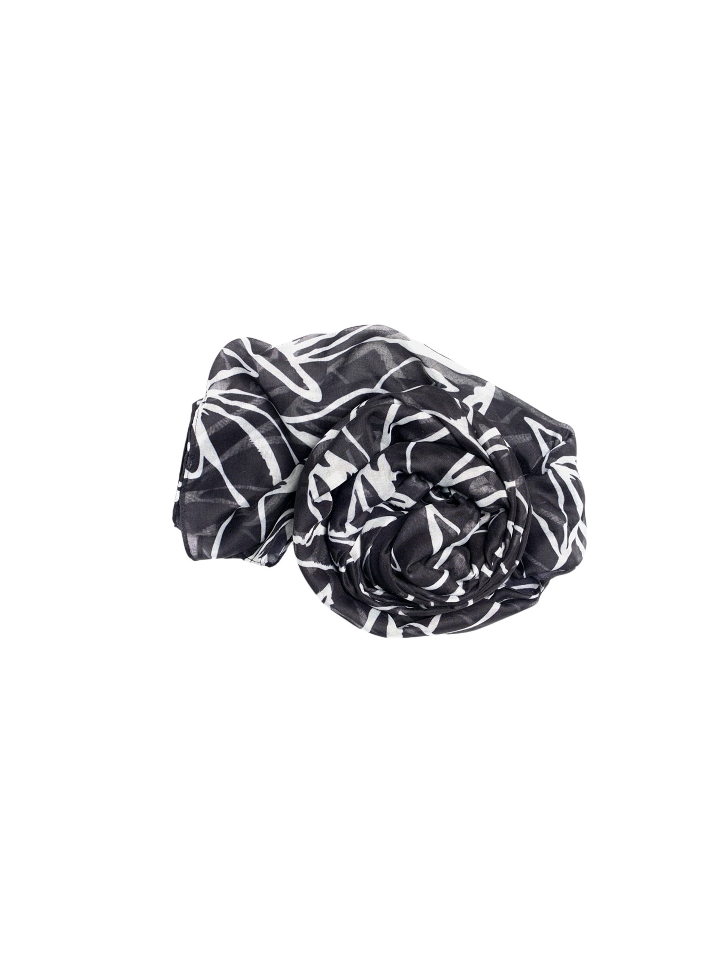 KOROSHI Strandtuch in Schwarz