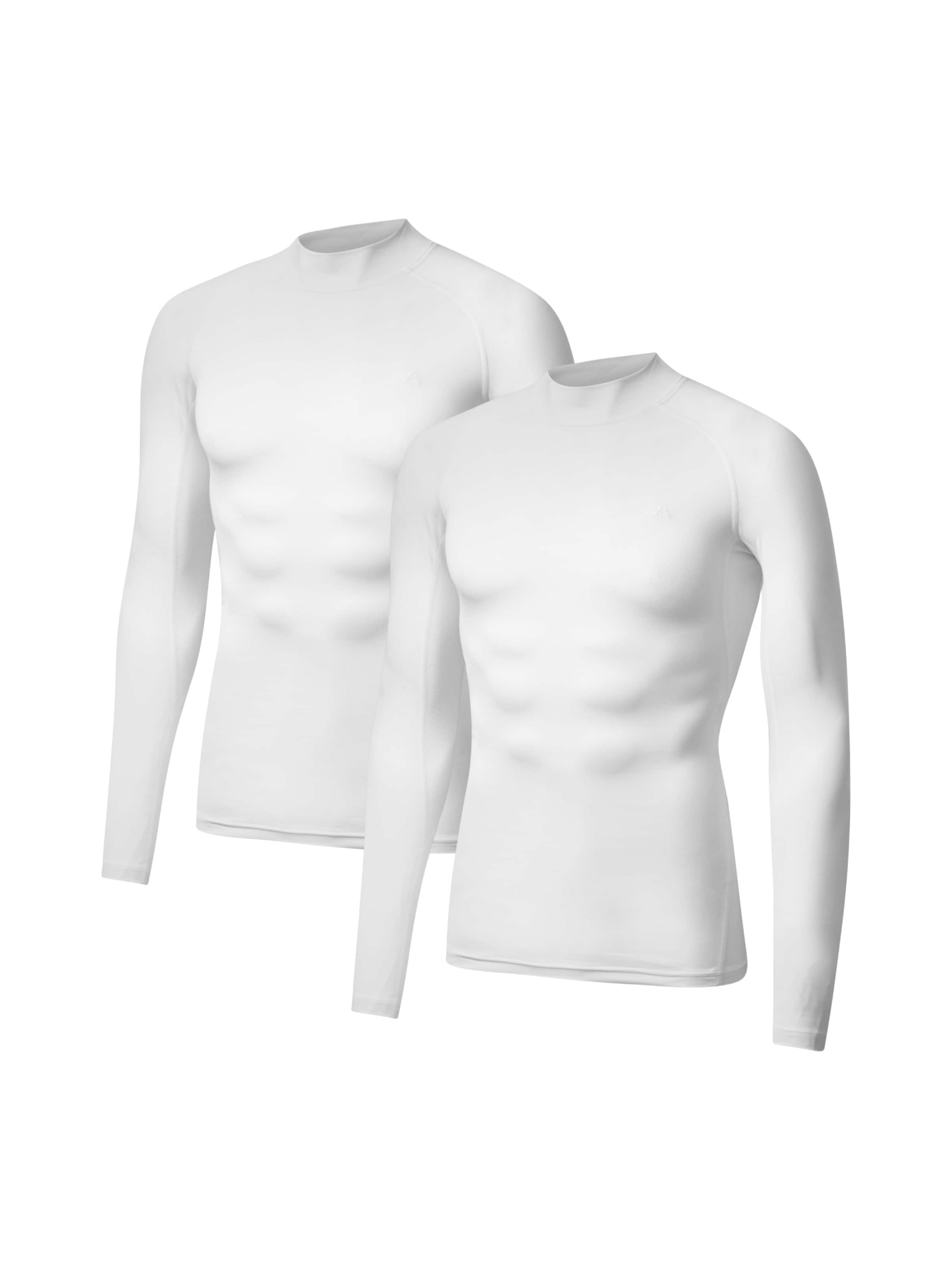 DANISH ENDURANCE Functioneel shirt ' Compression LS ' in de kleur Wit, Productweergave