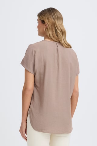 Chemisier 'JETT ' Fransa en marron