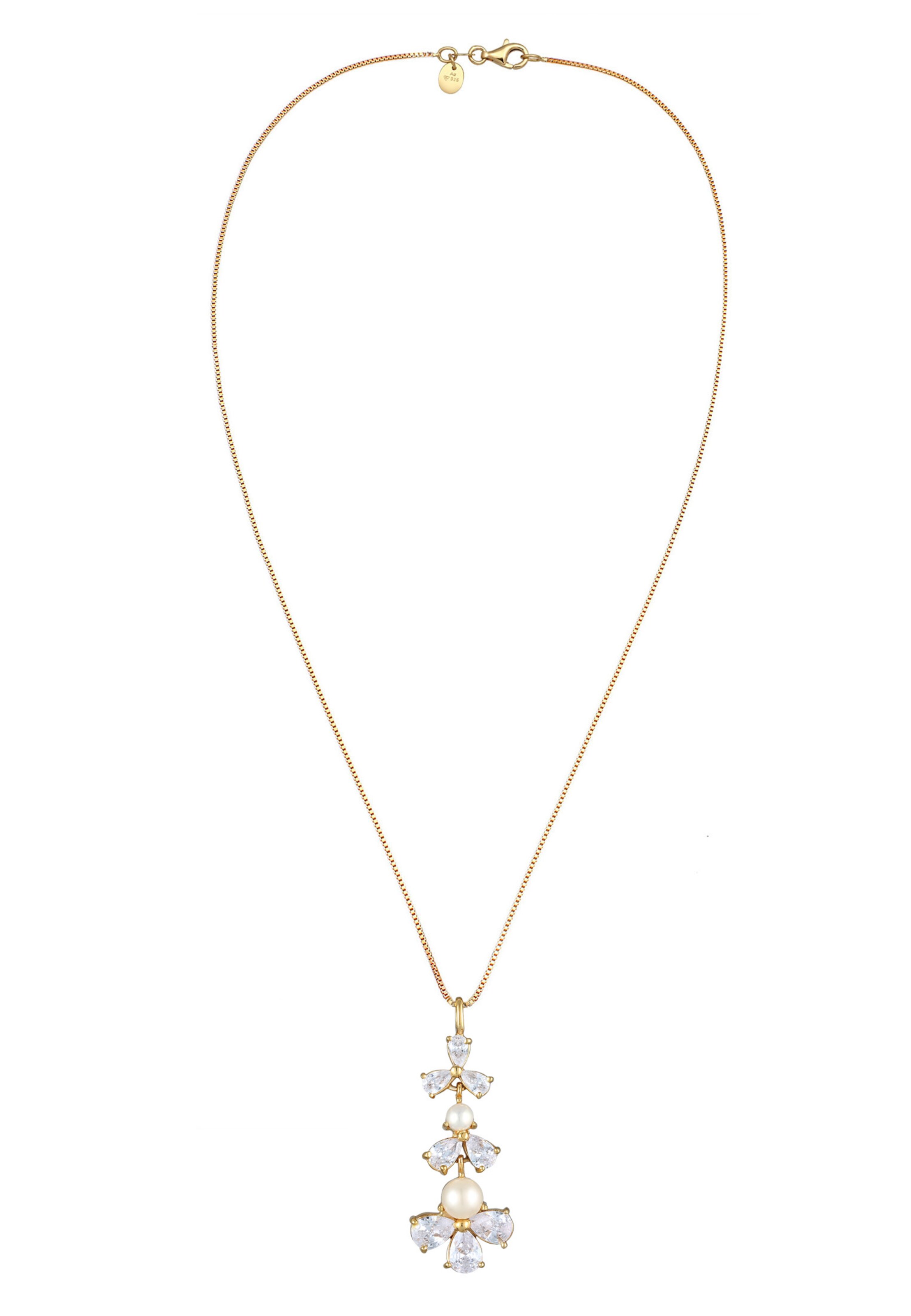 Chaîne 'Perle' ELLI PREMIUM en or : devant