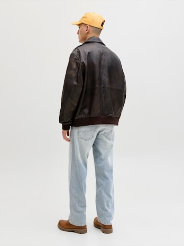 JACK & JONES Loosefit Jeans 'JJIEddie JJOriginal' in Blauw