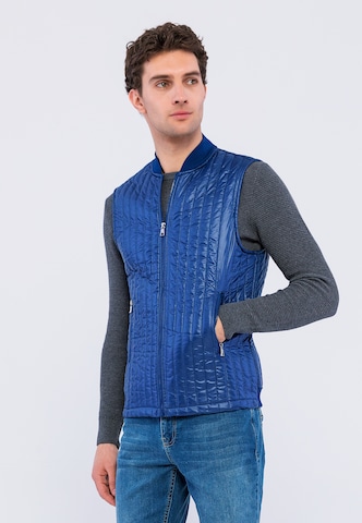 Gilet 'Raffaele' di Giorgio di Mare in blu