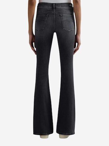 REPLAY - Pierna ancha Vaquero 'FLARE REGULAR WAIST WA534 .000.51A 19C' en negro