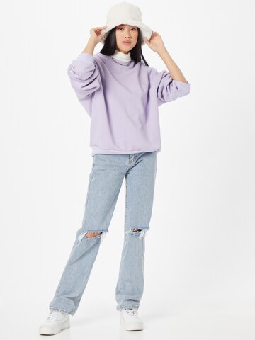 Misspap Sweatshirt in Purple