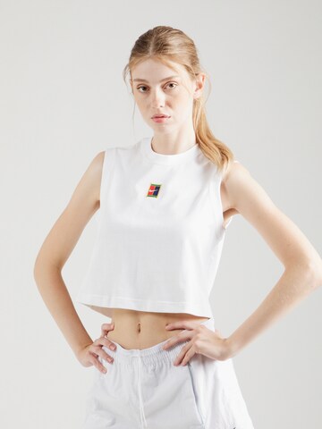 Haut de sport 'HERITAGE' NIKE en blanc : devant
