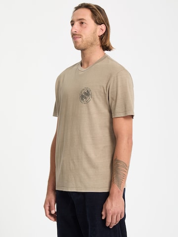 T-Shirt 'CIRCLEPALM PW' Volcom en beige