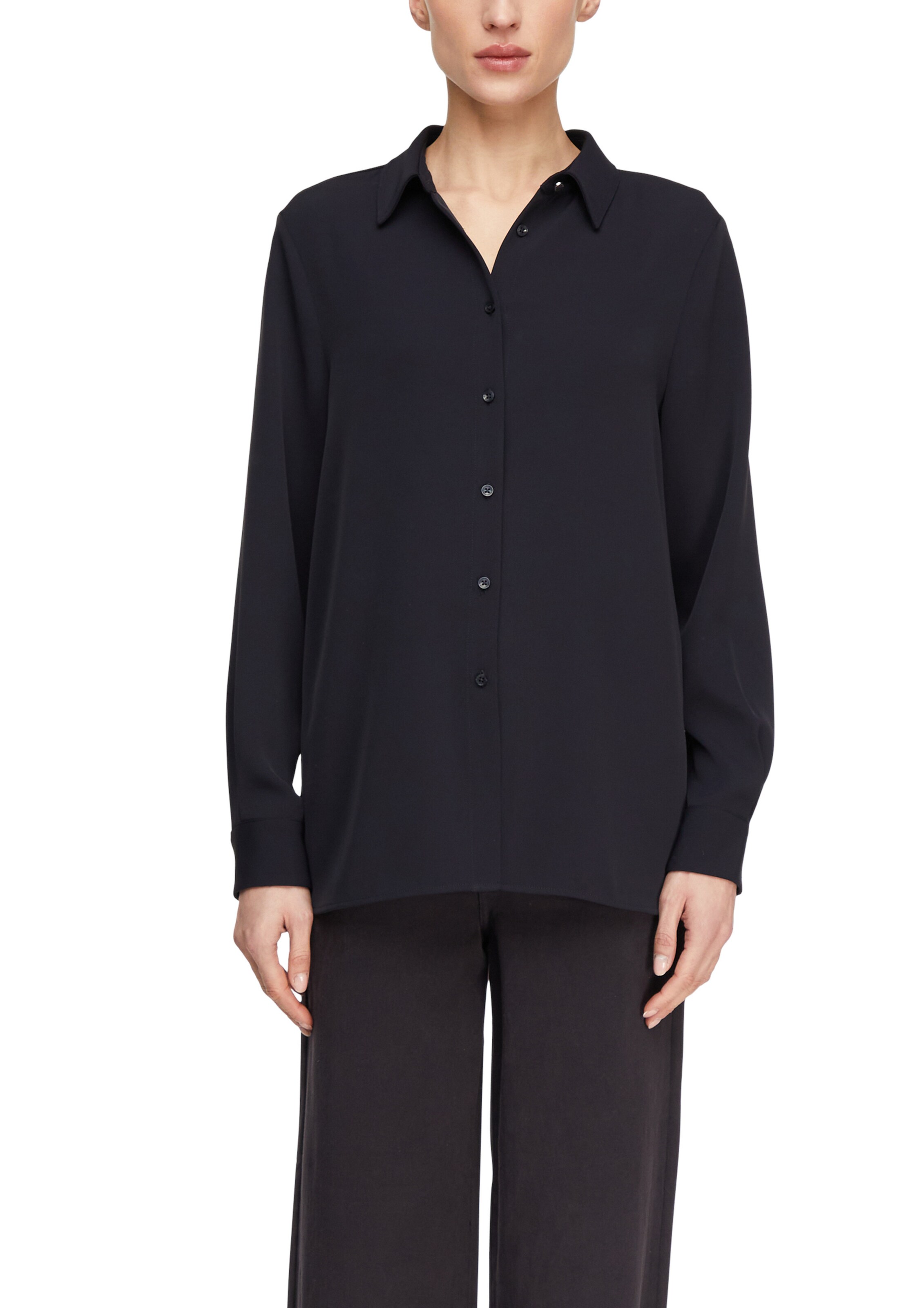 COMMA Blouse in Blauw