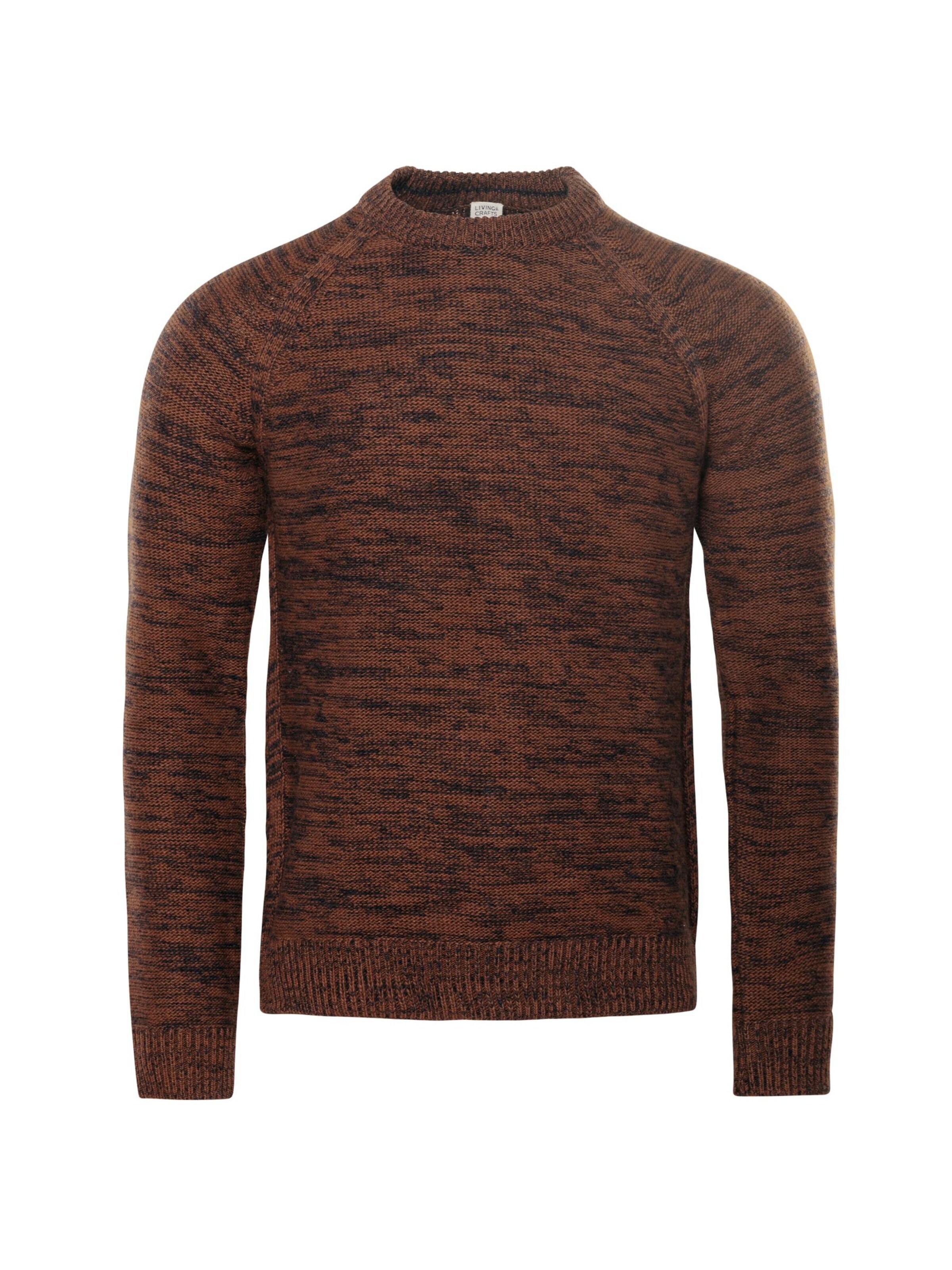 Living Crafts Sweater 'SYRELL' in L in Brown, Item view