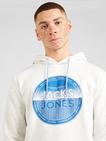 balts JACK & JONES Sportisks džemperis 'LOYD'