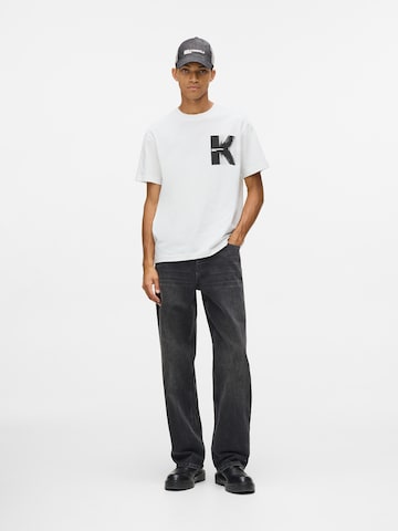 KARL LAGERFELD JEANS Тениска в бяло