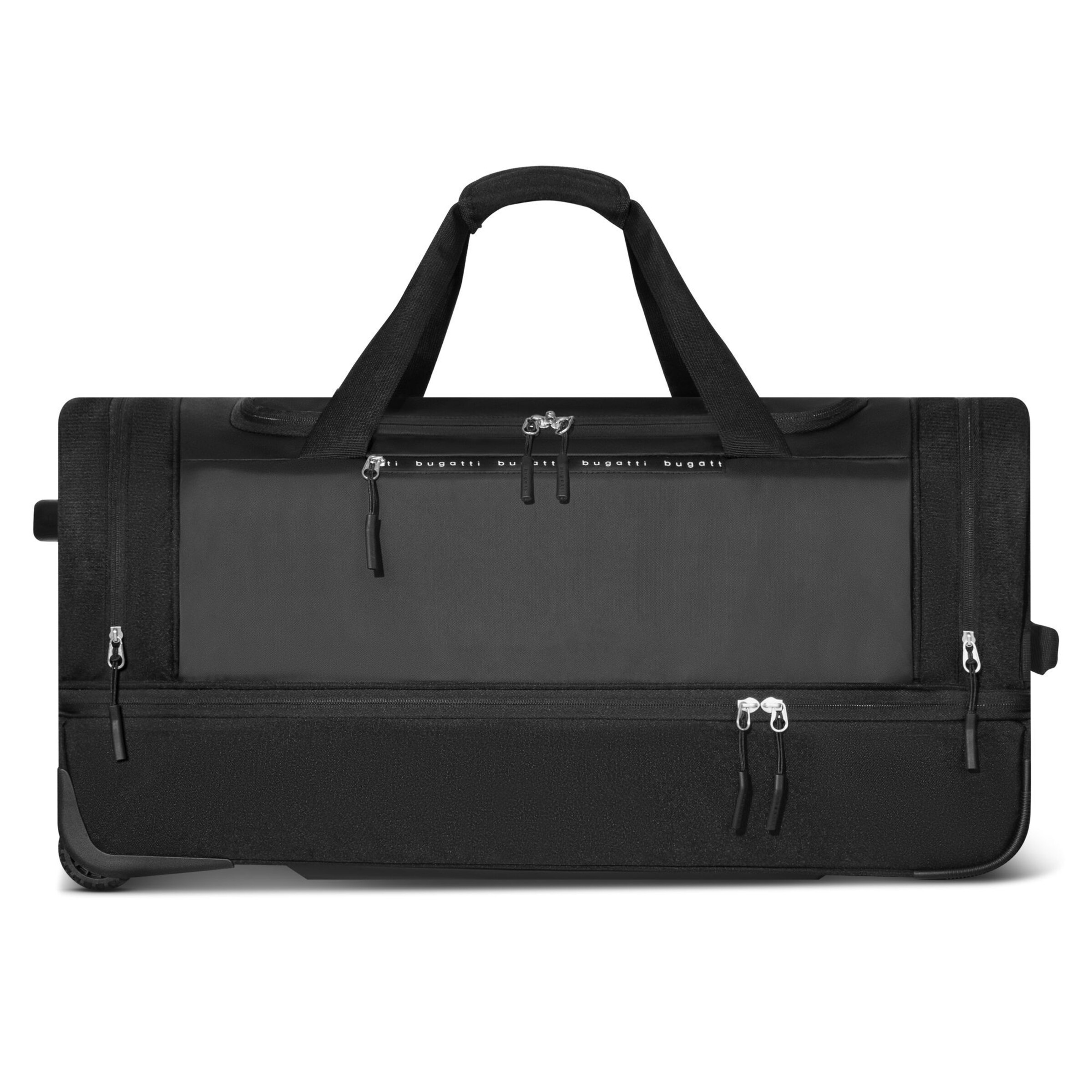 Sac de voyage 'Blanc Delight' bugatti en noir