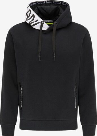 BRUNO BANANI Sweatshirt 'Reed' in Zwart: voorkant