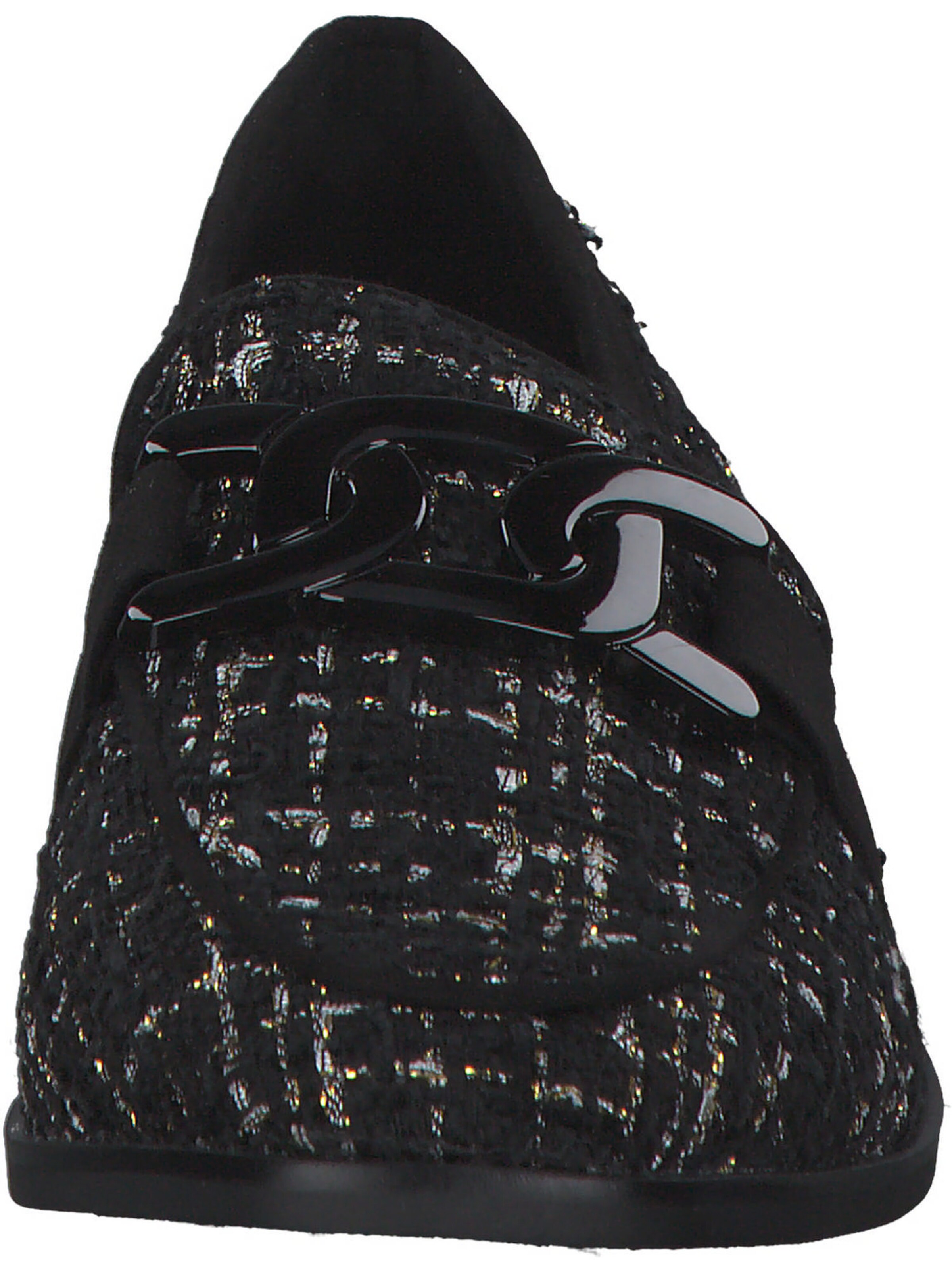 LA STRADA Mokassin in Schwarz