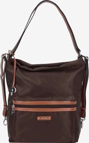 Picard Shoulder Bag in Brown: front