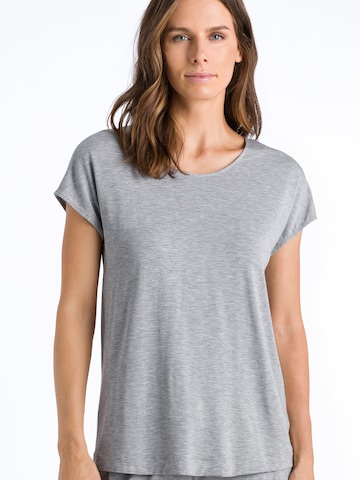 T-shirt ' Natural Elegance ' Hanro en gris : devant