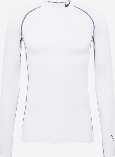 NIKE T-Shirt fonctionnel en blanc, Vue avec produit