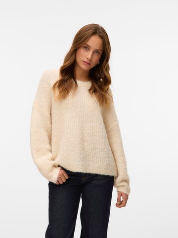 Pullover 'VMCarmen' di VERO MODA in beige: frontale