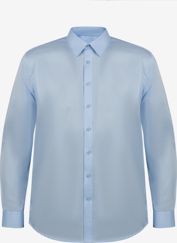 DreiMaster Klassik Button Up Shirt in Blue: front