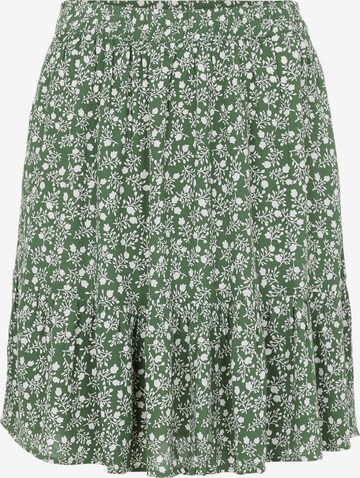 PIECES Skirt 'Rebecca' in Green: front