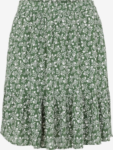 PIECES Skirt 'Rebecca' in Green: front