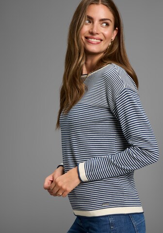 LAURA SCOTT Pullover in Blau