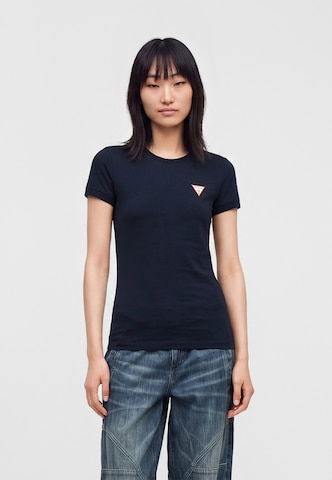 GUESS - Camiseta en azul: frente