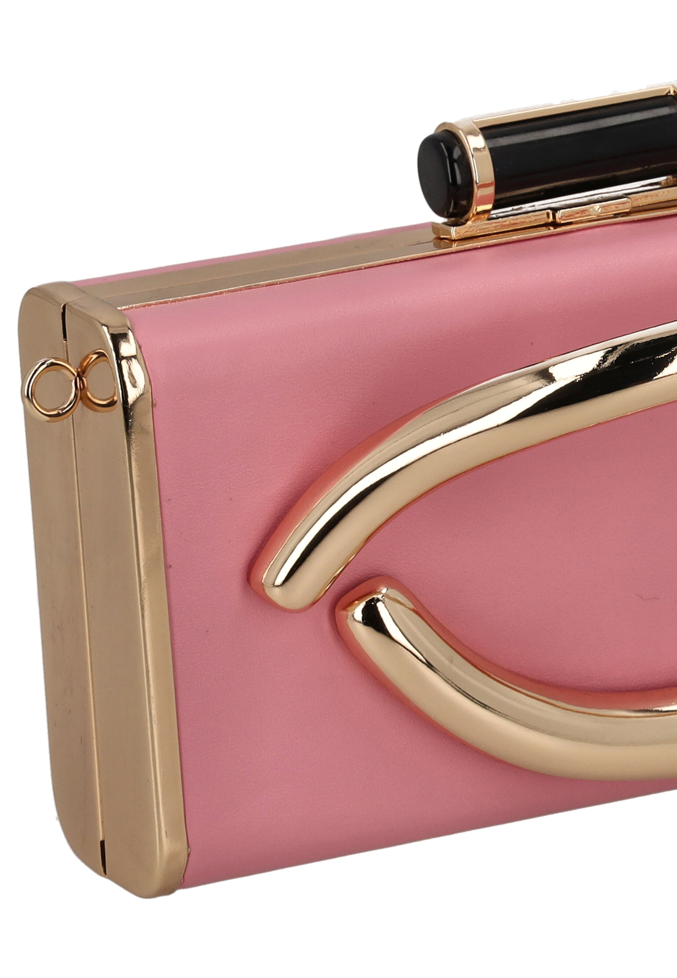 faina Clutch in Pink