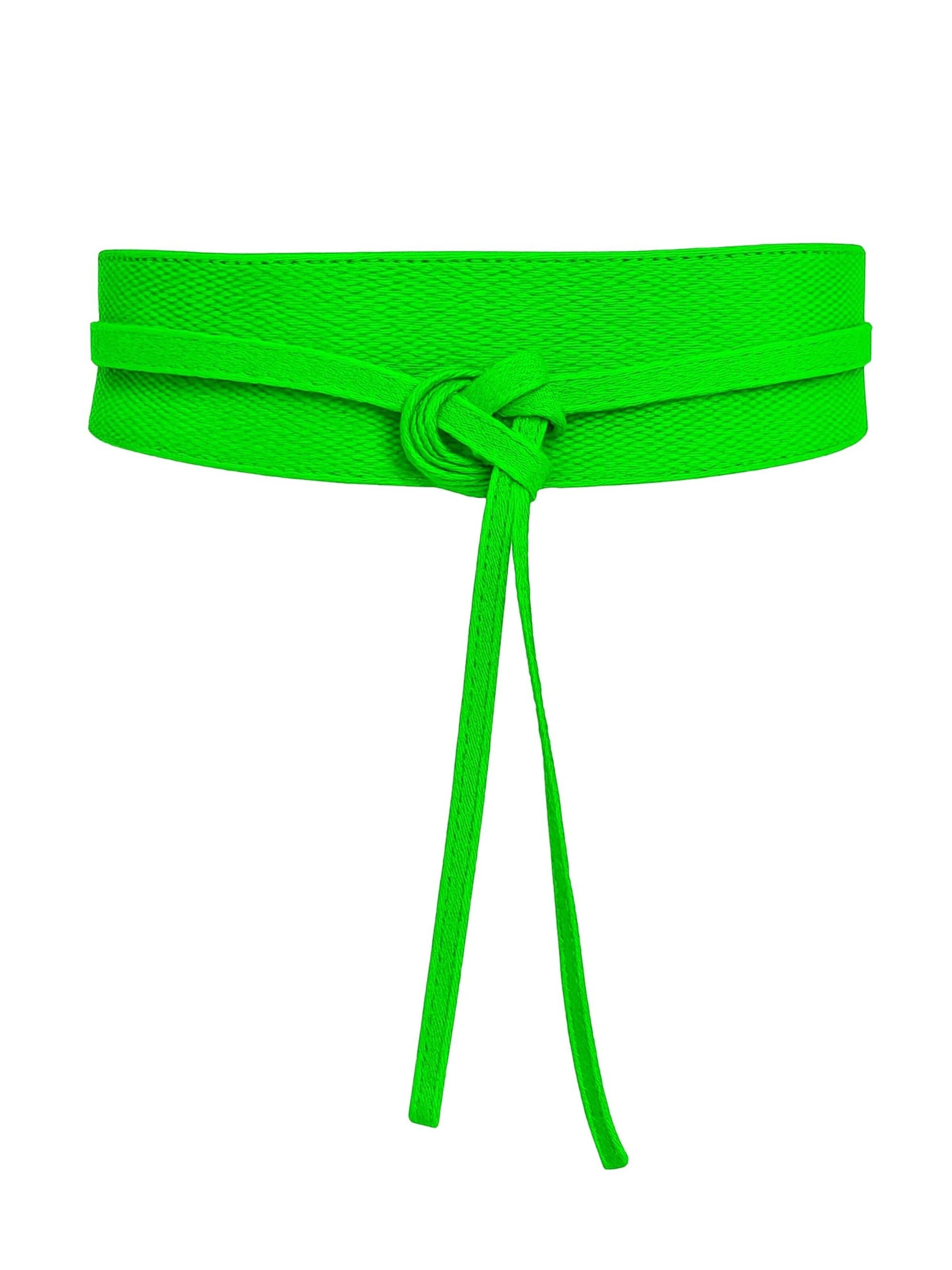 COLLEZIONE ALESSANDRO Belt 'Neon' in Green: front