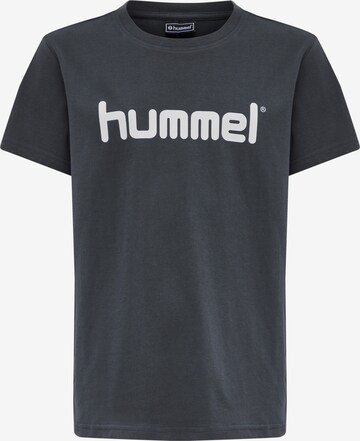 T-Shirt Hummel en bleu : devant