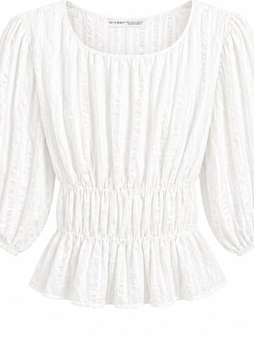 Camicia da donna 'Blusen' di MixRay in beige: frontale