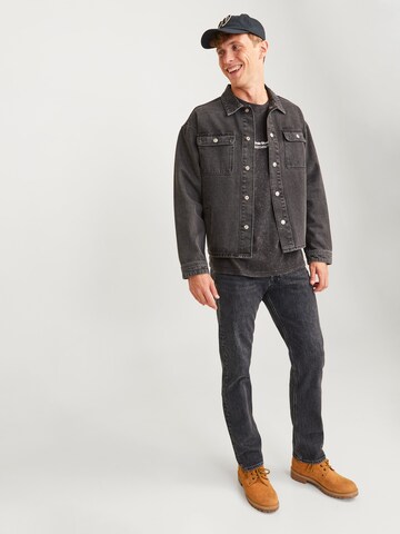 JACK & JONESregular Traperice 'JJIChris JJClassic' - crna boja