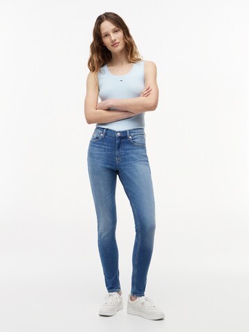 Slimfit Jeans 'NORA' de la Tommy Jeans pe albastru
