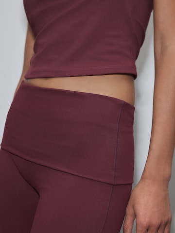 évasé Pantalon de sport Next en rouge
