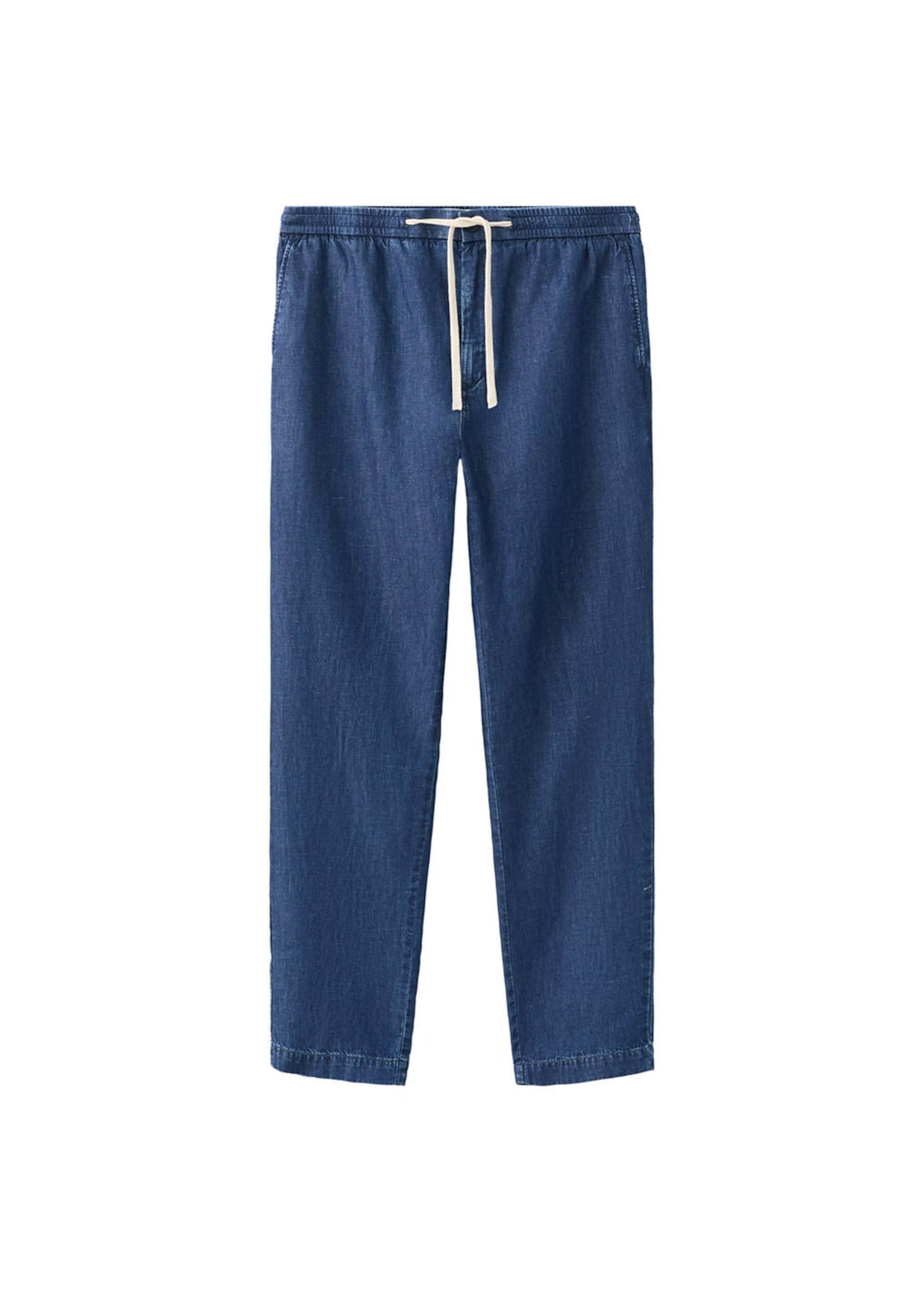 MANGO MAN Tapered Jeans 'Tudy' in Blue: front