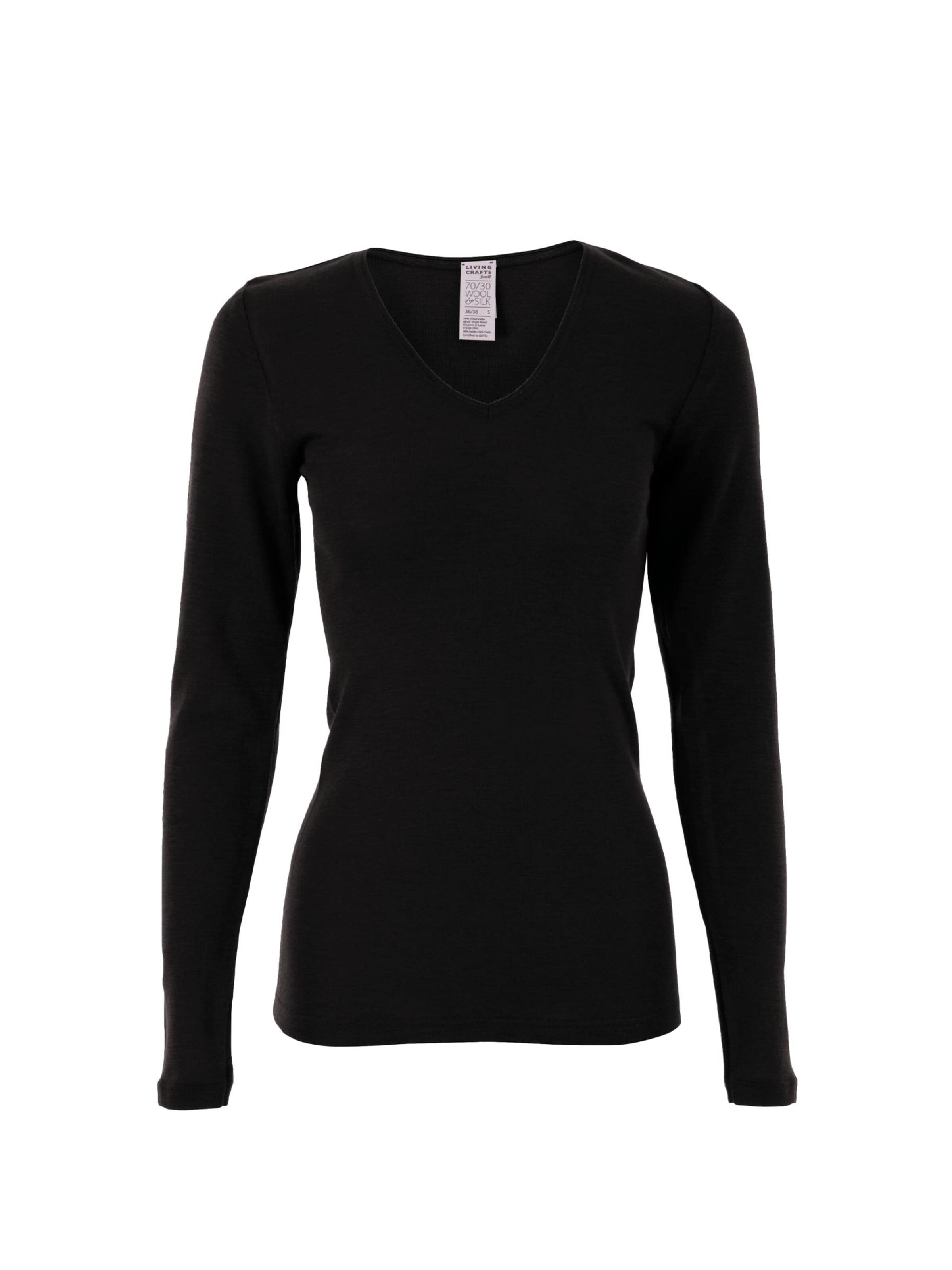 Living Crafts Undershirt 'FELICIA' in Black: front