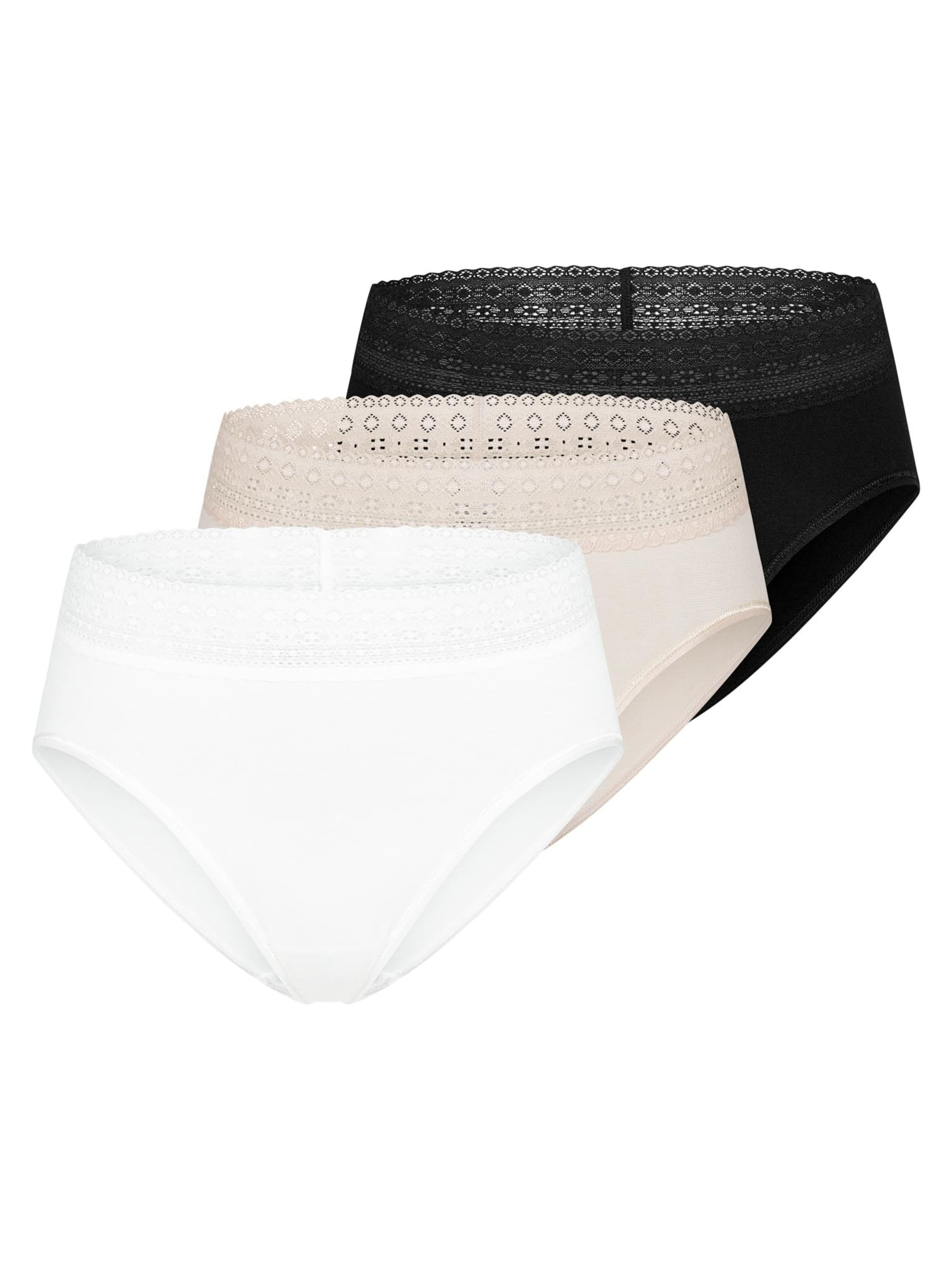 Mey Slip 'Modal Lace'‌ in Mischfarben: Vorderseite