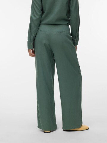 VERO MODA - Pierna ancha Pantalón plisado 'VMMymilo' en verde