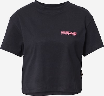 NAPAPIJRI T-Krekls, krāsa - debeszils / rozā / melns, Preces skats
