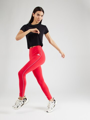 ADIDAS SPORTSWEAR Скинни Спортивные штаны 'CB' в Красный