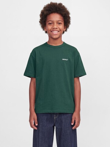 Jack & Jones Junior Shirt in Groen: voorkant