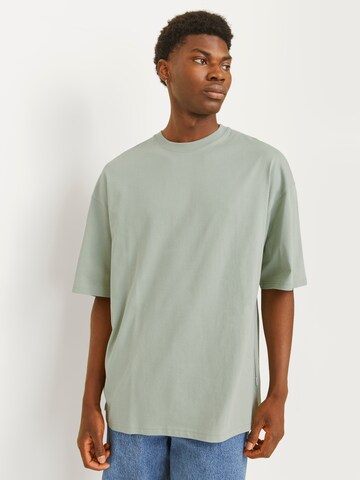 JACK & JONES Majica 'JJECharge' | zelena barva