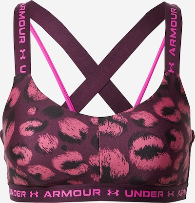 UNDER ARMOUR Sport-BH in beere / fuchsia / rosa / schwarz, Produktansicht