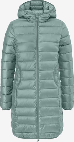 QS Wintermantel in Blau: Vorderseite