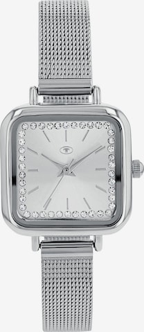 TOM TAILOR Uhr in Silber: Vorderseite
