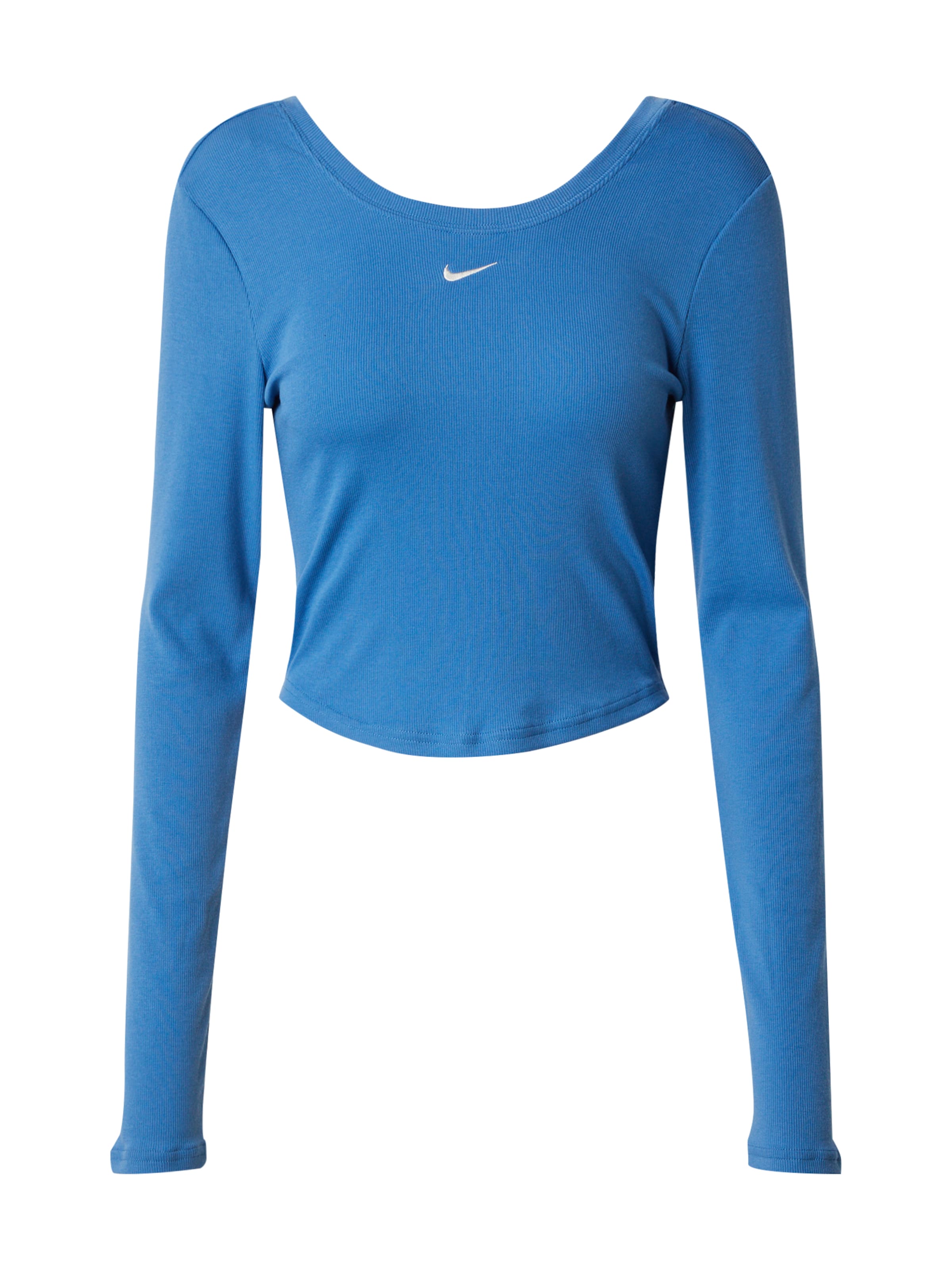 Nike Sportswear T-shirt en bleu / blanc cassé, Vue avec produit